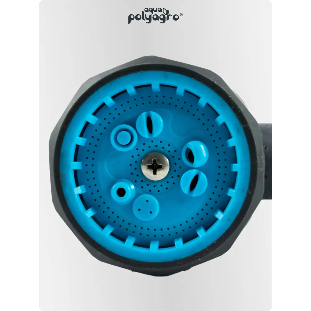 Фото Пистолет-Распылитель Polyagro Aqua Rain 9 режимов 7571814 Фото Пистолет-Распылитель Polyagro Aqua Rain 9 режимов 7571814