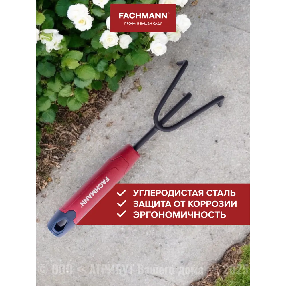 Фото 3 Рыхлитель Fachmann 28 см полипропилен Фото 3 Рыхлитель Fachmann 28 см полипропилен