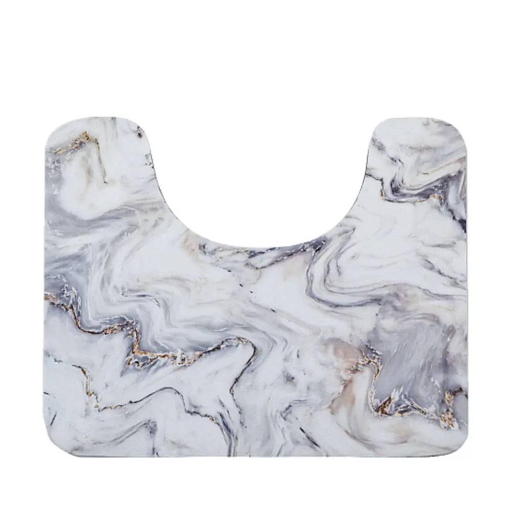 Фото 2 Коврик для ванной комнаты RIDBERG HOME 1214648 80x50см цвет белый