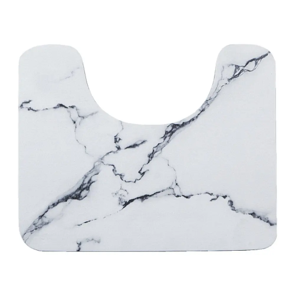 Фото 2 Коврик для ванной комнаты RIDBERG HOME 1214650 80x50см цвет белый Фото 2 Коврик для ванной комнаты RIDBERG HOME 1214650 80x50см цвет белый