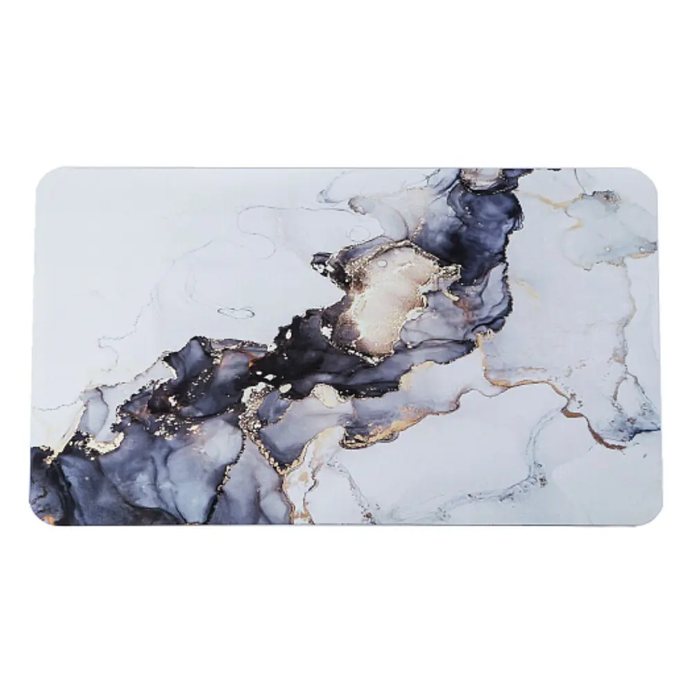 Фото Коврик для ванной комнаты RIDBERG HOME 1214652 80x50см цвет серый/серебристый Фото Коврик для ванной комнаты RIDBERG HOME 1214652 80x50см цвет серый/серебристый