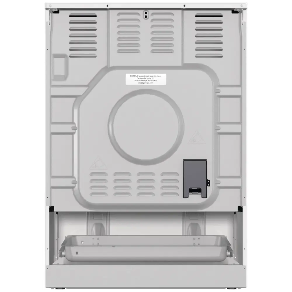 Фото 10 Электрическая плита с духовкой Gorenje 543850 60x85x60 см цвет белый Фото 10 Электрическая плита с духовкой Gorenje 543850 60x85x60 см цвет белый