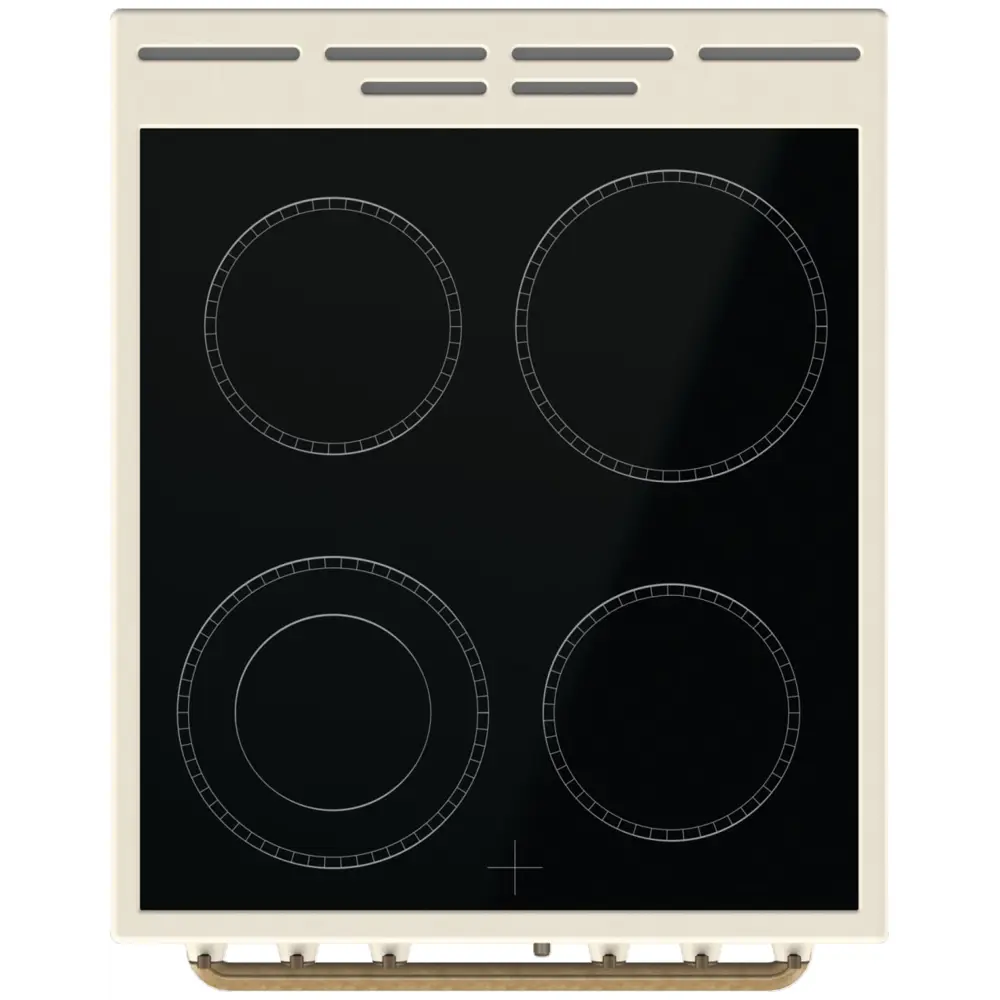 Фото 8 Электрическая плита с духовкой Gorenje 543842 50x85x59.4 см цвет бежевый