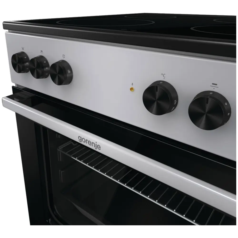 Фото 5 Электрическая плита с духовкой Gorenje 543848 60x85x60 см цвет нержавеющая сталь Фото 5 Электрическая плита с духовкой Gorenje 543848 60x85x60 см цвет нержавеющая сталь