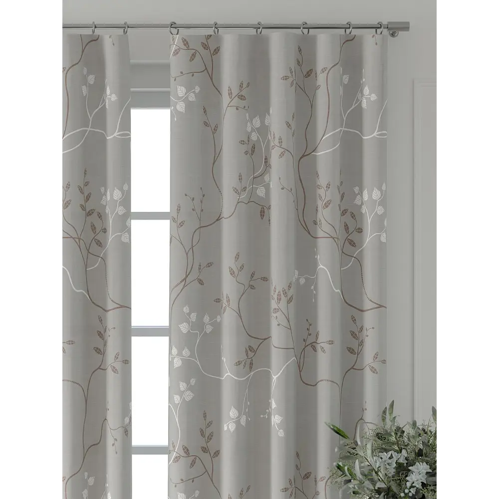 Фото 5 Комплект штор Comfy way Форнерс - 171 - 260 см CW709171260-260 на шторной ленте 260x150 см цвет бежевый Фото 5 Комплект штор Comfy way Форнерс - 171 - 260 см CW709171260-260 на шторной ленте 260x150 см цвет бежевый