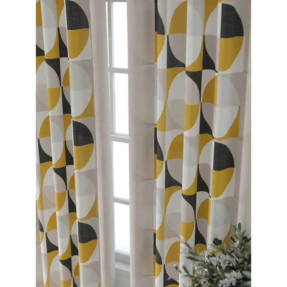 Фото 3 Комплект штор Comfy way Форнерс - 175 - 260 см CW709175260-260 на шторной ленте 260x150 см цвет бежевый Фото 3 Комплект штор Comfy way Форнерс - 175 - 260 см CW709175260-260 на шторной ленте 260x150 см цвет бежевый