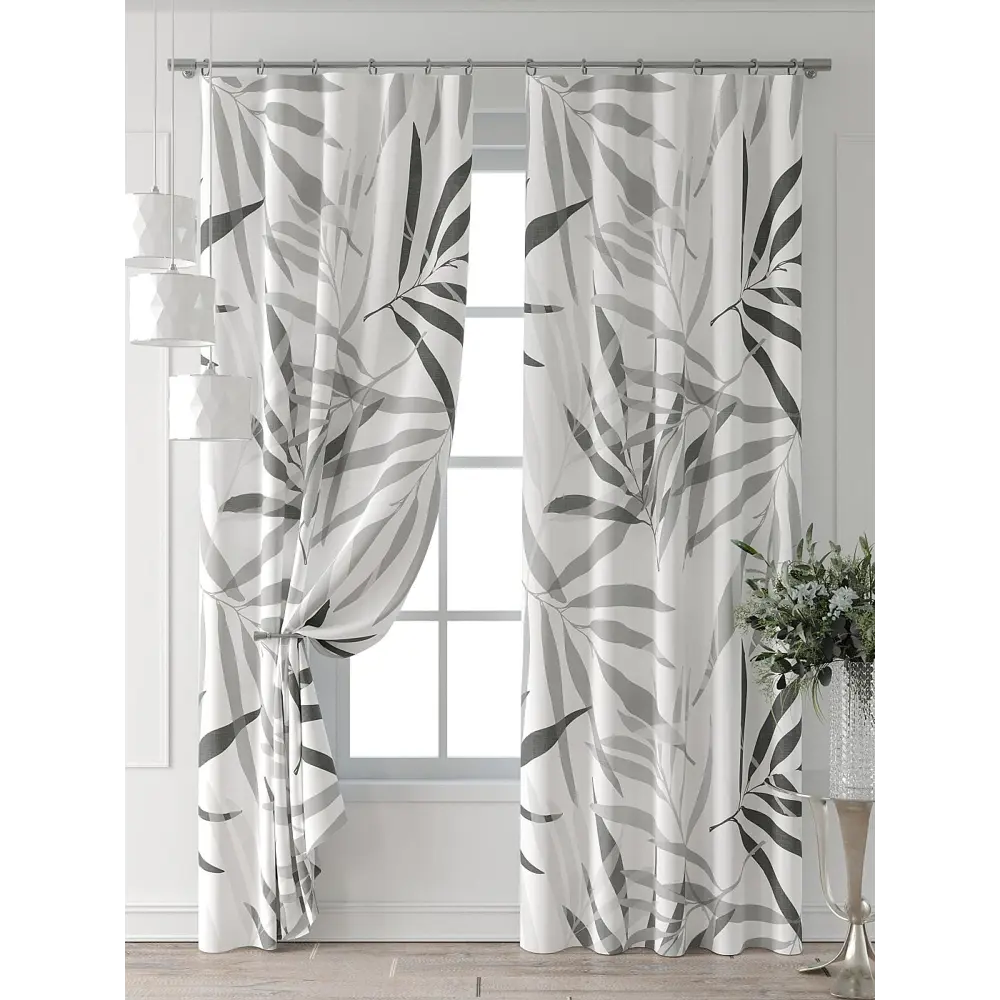 Фото 7 Комплект штор Comfy way Форнерс - 186 - 260 см CW709186260-260 на шторной ленте 260x150 см цвет белый Фото 7 Комплект штор Comfy way Форнерс - 186 - 260 см CW709186260-260 на шторной ленте 260x150 см цвет белый