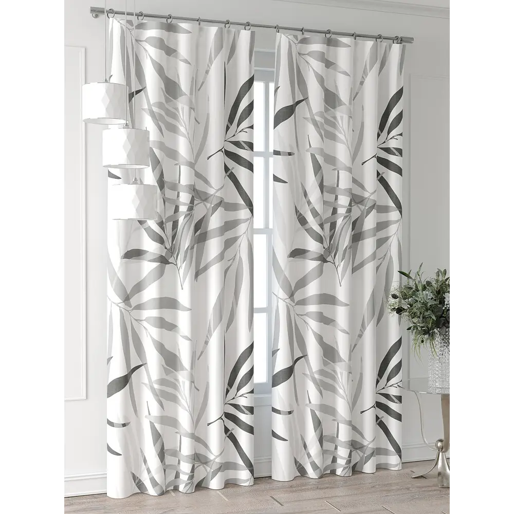 Фото 4 Комплект штор Comfy way Форнерс - 186 - 260 см CW709186260-260 на шторной ленте 260x150 см цвет белый Фото 4 Комплект штор Comfy way Форнерс - 186 - 260 см CW709186260-260 на шторной ленте 260x150 см цвет белый