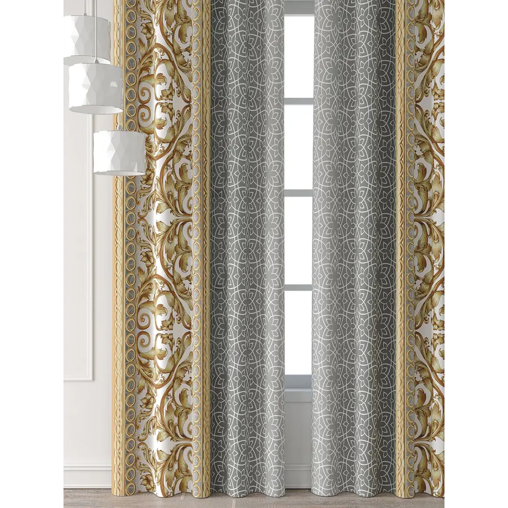 Фото 6 Комплект штор Comfy way Форнерс - 188 - 260 см CW709188260-260 на шторной ленте 260x150 см цвет бежевый Фото 6 Комплект штор Comfy way Форнерс - 188 - 260 см CW709188260-260 на шторной ленте 260x150 см цвет бежевый