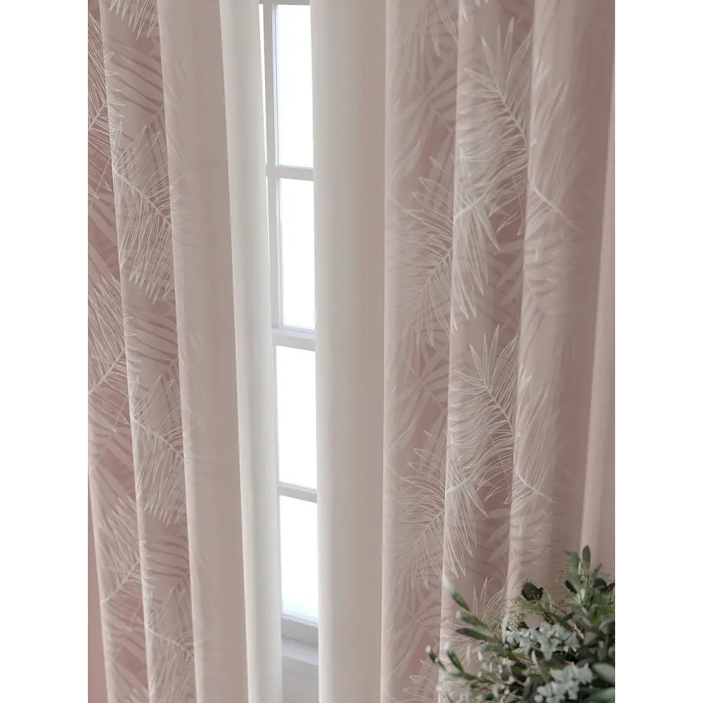 Фото 3 Комплект штор Comfy way Форнерс - 195 - 260 см CW709195260-260 на шторной ленте 260x150 см цвет бежевый Фото 3 Комплект штор Comfy way Форнерс - 195 - 260 см CW709195260-260 на шторной ленте 260x150 см цвет бежевый