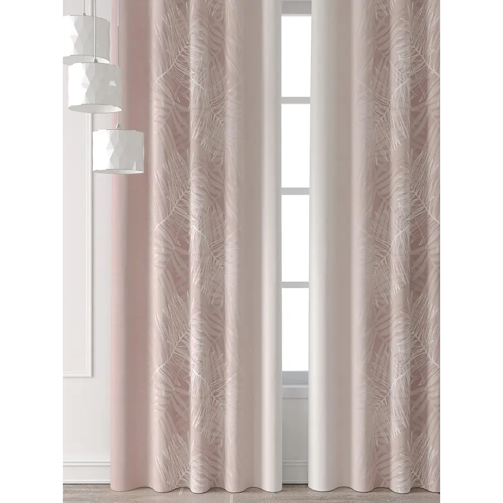 Фото 6 Комплект штор Comfy way Форнерс - 195 - 260 см CW709195260-260 на шторной ленте 260x150 см цвет бежевый Фото 6 Комплект штор Comfy way Форнерс - 195 - 260 см CW709195260-260 на шторной ленте 260x150 см цвет бежевый