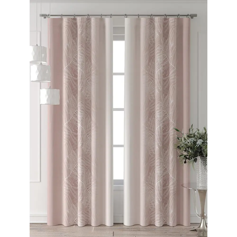 Фото 2 Комплект штор Comfy way Форнерс - 195 - 260 см CW709195260-260 на шторной ленте 260x150 см цвет бежевый Фото 2 Комплект штор Comfy way Форнерс - 195 - 260 см CW709195260-260 на шторной ленте 260x150 см цвет бежевый