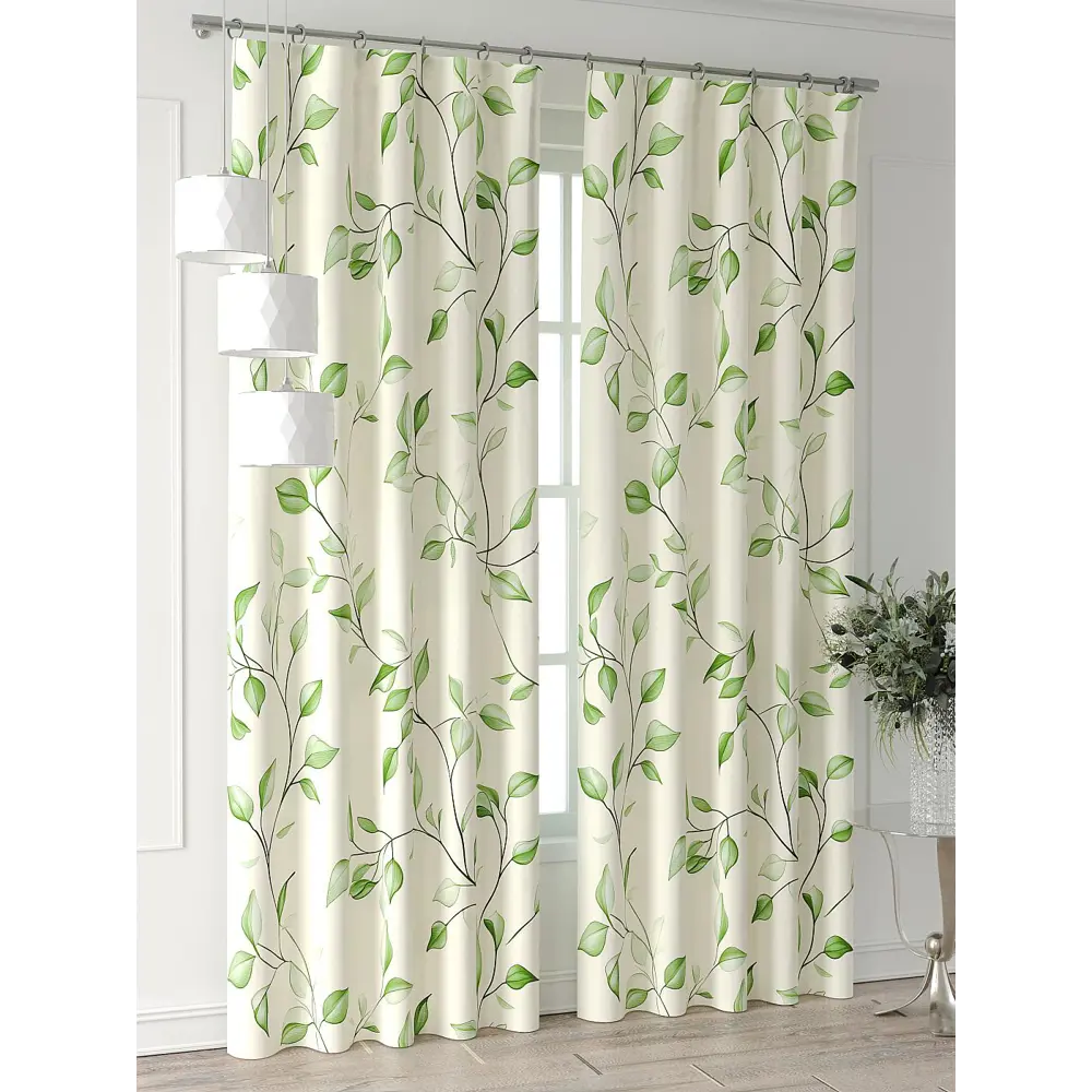 Фото 4 Комплект штор Comfy way Форнерс - 198 - 260 см CW709198260-260 на шторной ленте 260x150 см цвет бежевый Фото 4 Комплект штор Comfy way Форнерс - 198 - 260 см CW709198260-260 на шторной ленте 260x150 см цвет бежевый