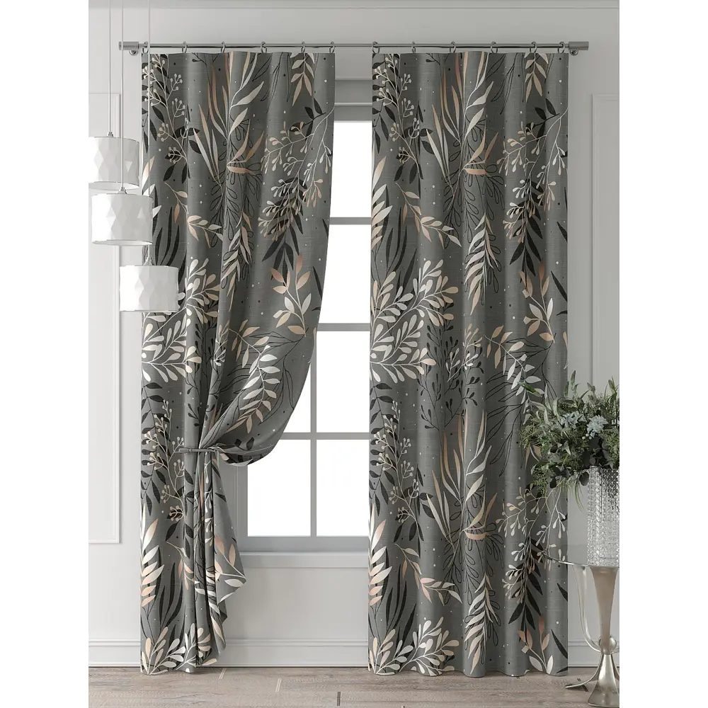 Фото 7 Комплект штор Comfy way Форнерс - 202 - 260 см CW709202260-260 на шторной ленте 260x150 см цвет бежевый Фото 7 Комплект штор Comfy way Форнерс - 202 - 260 см CW709202260-260 на шторной ленте 260x150 см цвет бежевый