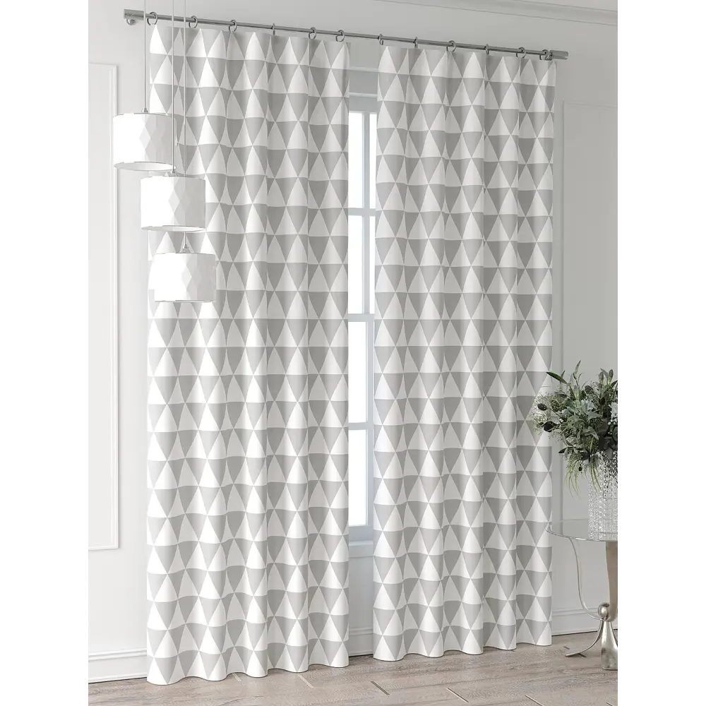 Фото 4 Комплект штор Comfy way Форнерс - 208 - 260 см CW709208260-260 на шторной ленте 260x150 см цвет белый Фото 4 Комплект штор Comfy way Форнерс - 208 - 260 см CW709208260-260 на шторной ленте 260x150 см цвет белый