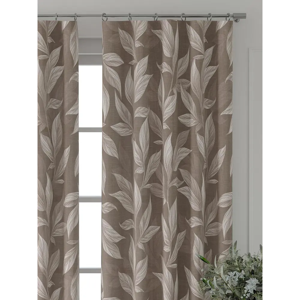 Фото 5 Комплект штор Comfy way Форнерс - 210 - 260 см CW709210260-260 на шторной ленте 260x150 см цвет бежевый Фото 5 Комплект штор Comfy way Форнерс - 210 - 260 см CW709210260-260 на шторной ленте 260x150 см цвет бежевый