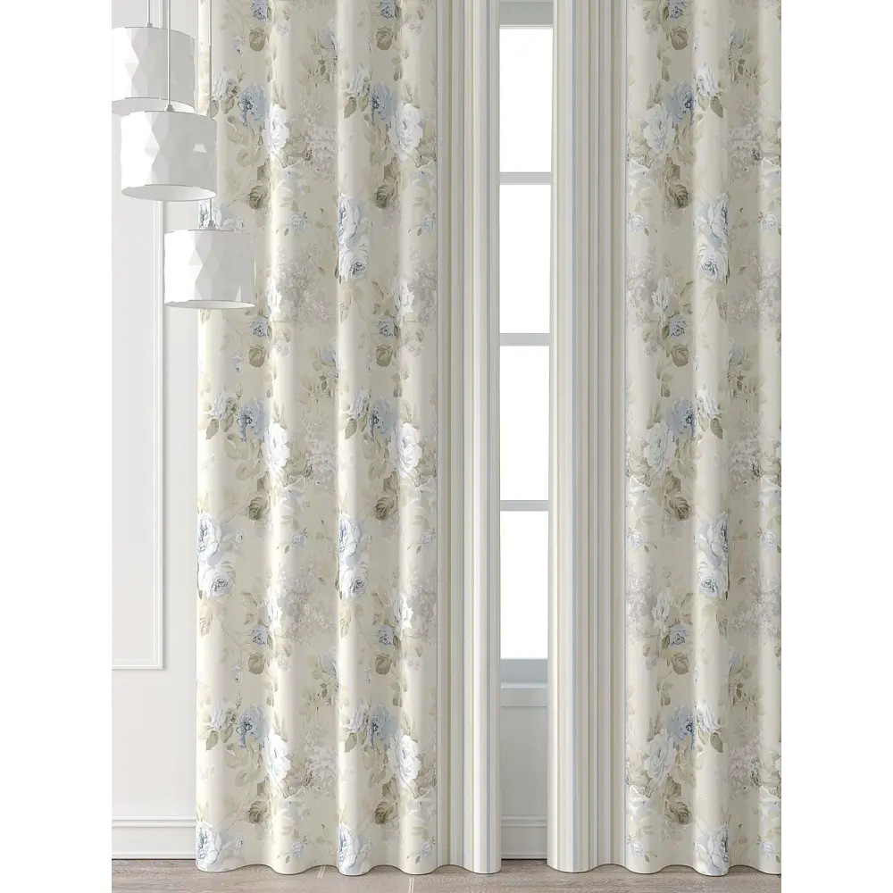 Фото 6 Комплект штор Comfy way Форнерс - 213 - 260 см CW709213260-260 на шторной ленте 260x150 см цвет бежевый Фото 6 Комплект штор Comfy way Форнерс - 213 - 260 см CW709213260-260 на шторной ленте 260x150 см цвет бежевый
