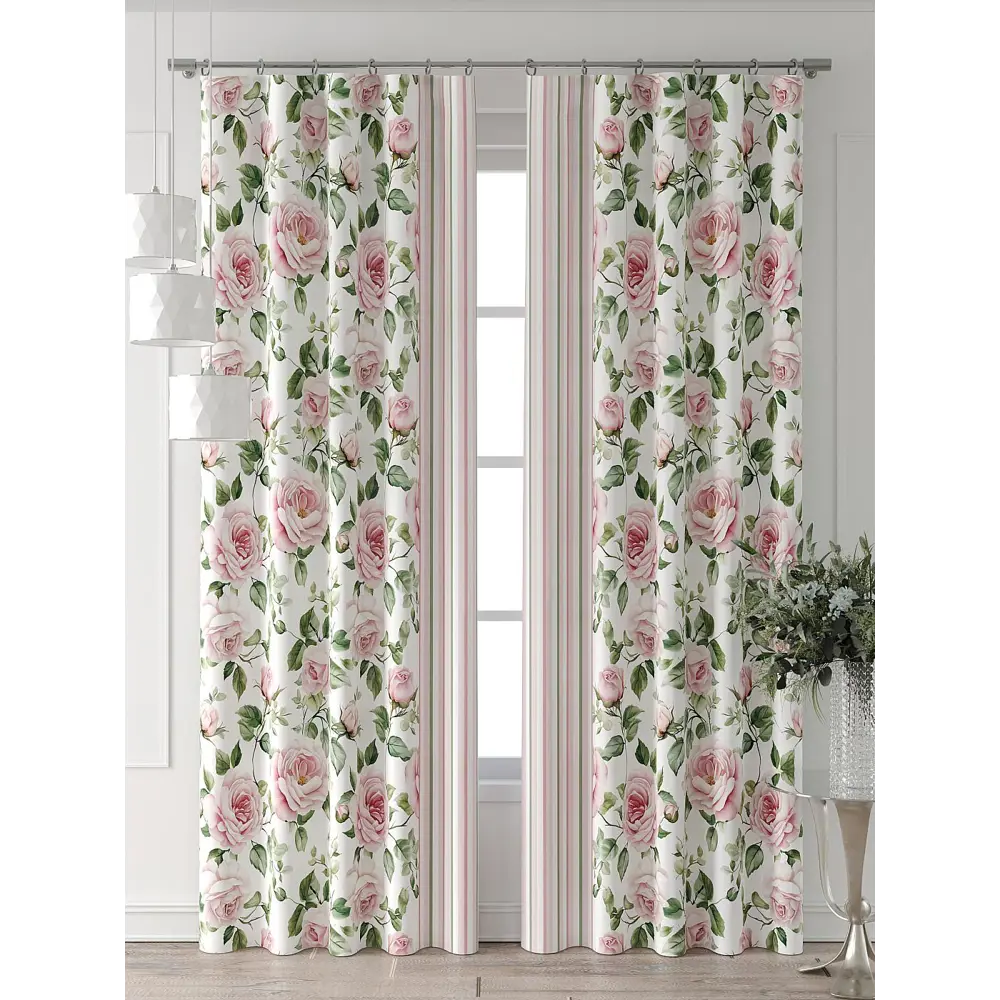 Фото 2 Комплект штор Comfy way Форнерс - 217 - 260 см CW709217260-260 на шторной ленте 260x150 см цвет бежевый Фото 2 Комплект штор Comfy way Форнерс - 217 - 260 см CW709217260-260 на шторной ленте 260x150 см цвет бежевый
