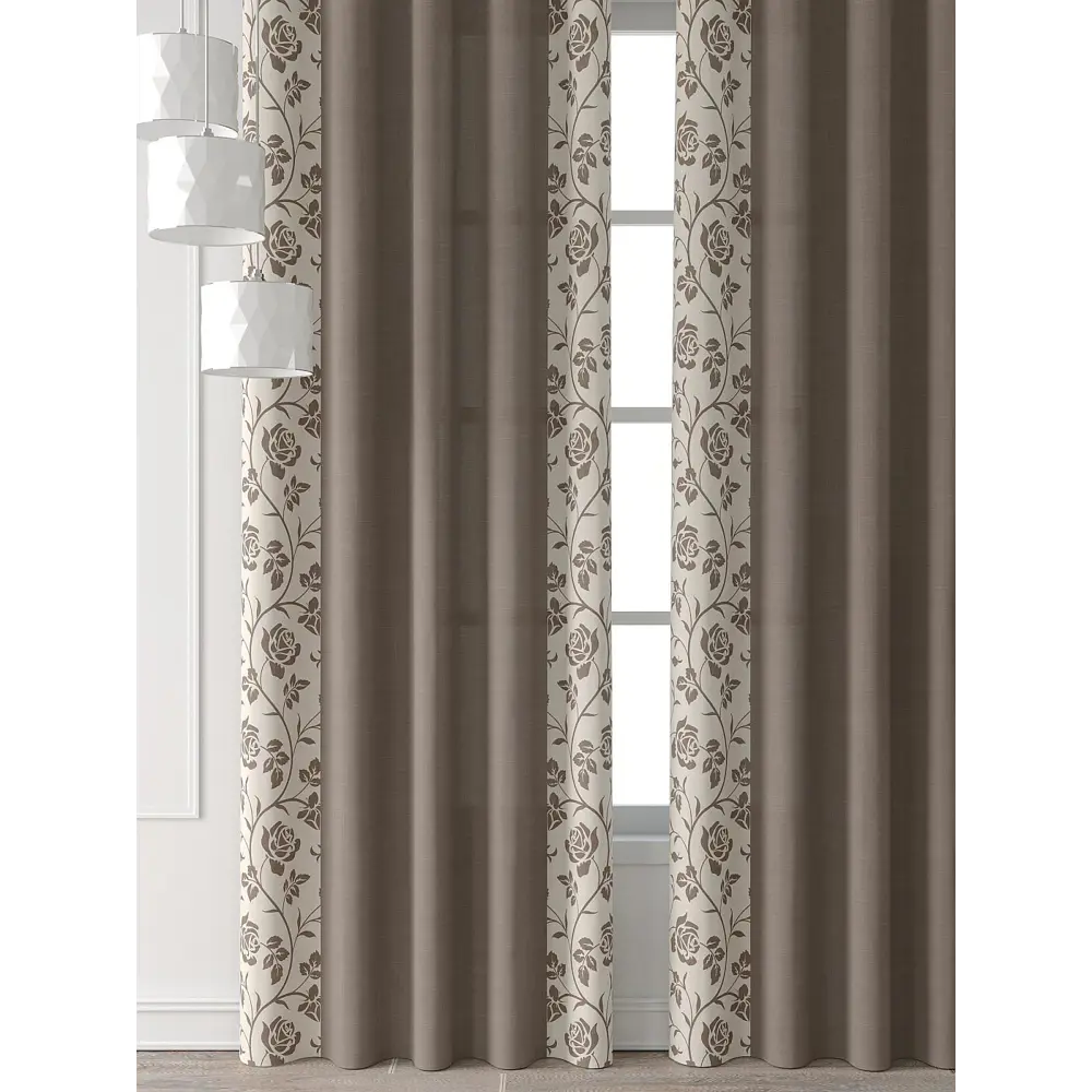 Фото 6 Комплект штор Comfy way Форнерс - 162 - 240 см CW709162240-240 на шторной ленте 240x150 см цвет бежевый Фото 6 Комплект штор Comfy way Форнерс - 162 - 240 см CW709162240-240 на шторной ленте 240x150 см цвет бежевый