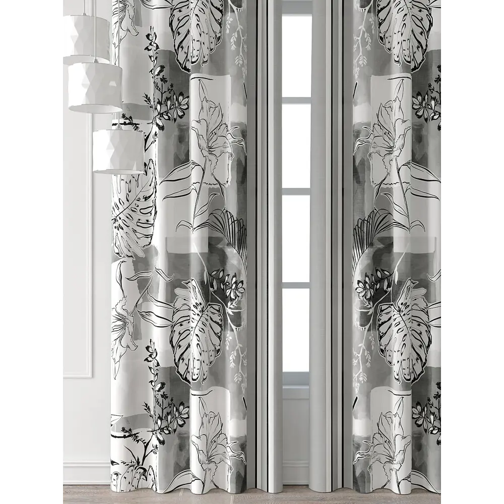 Фото 6 Комплект штор Comfy way Форнерс - 165 - 240 см CW709165240-240 на шторной ленте 240x150 см цвет белый Фото 6 Комплект штор Comfy way Форнерс - 165 - 240 см CW709165240-240 на шторной ленте 240x150 см цвет белый