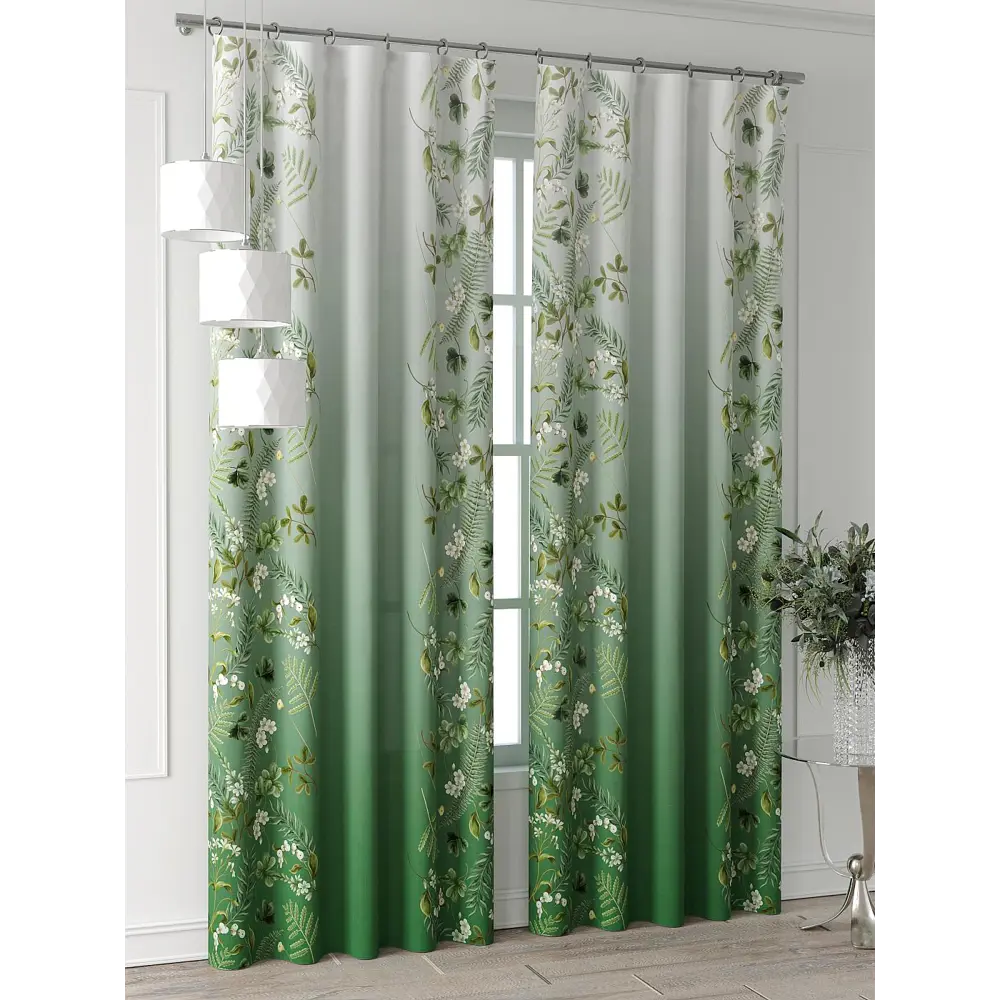 Фото 4 Комплект штор Comfy way Форнерс - 166 - 240 см CW709166240-240 на шторной ленте 240x150 см цвет белый Фото 4 Комплект штор Comfy way Форнерс - 166 - 240 см CW709166240-240 на шторной ленте 240x150 см цвет белый