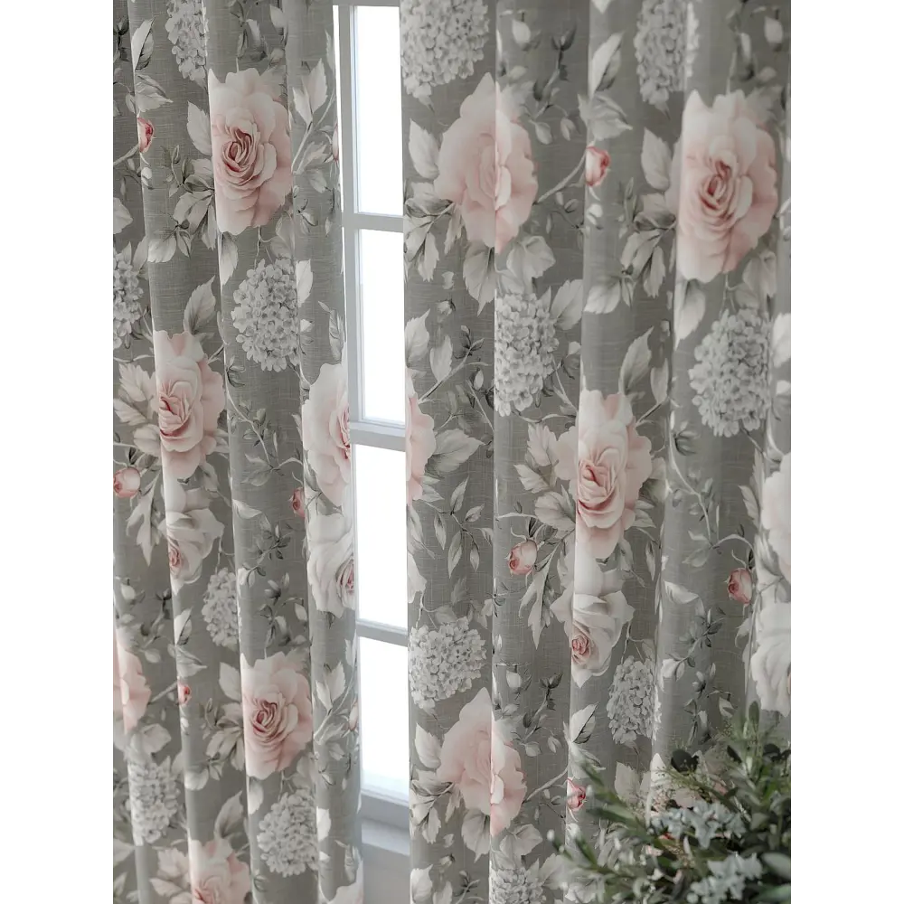 Фото 3 Комплект штор Comfy way Форнерс - 172 - 240 см CW709172240-240 на шторной ленте 240x150 см цвет розовый Фото 3 Комплект штор Comfy way Форнерс - 172 - 240 см CW709172240-240 на шторной ленте 240x150 см цвет розовый