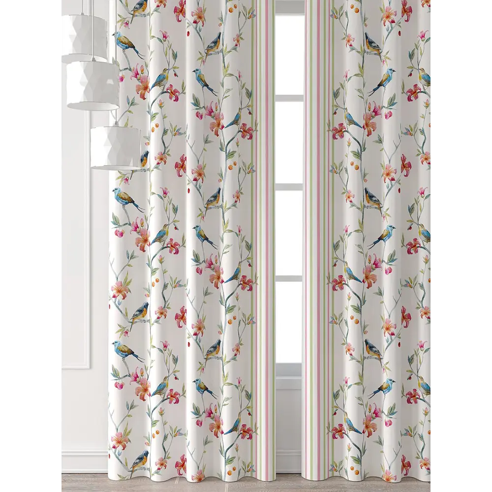 Фото 6 Комплект штор Comfy way Форнерс - 176 - 240 см CW709176240-240 на шторной ленте 240x150 см цвет белый Фото 6 Комплект штор Comfy way Форнерс - 176 - 240 см CW709176240-240 на шторной ленте 240x150 см цвет белый