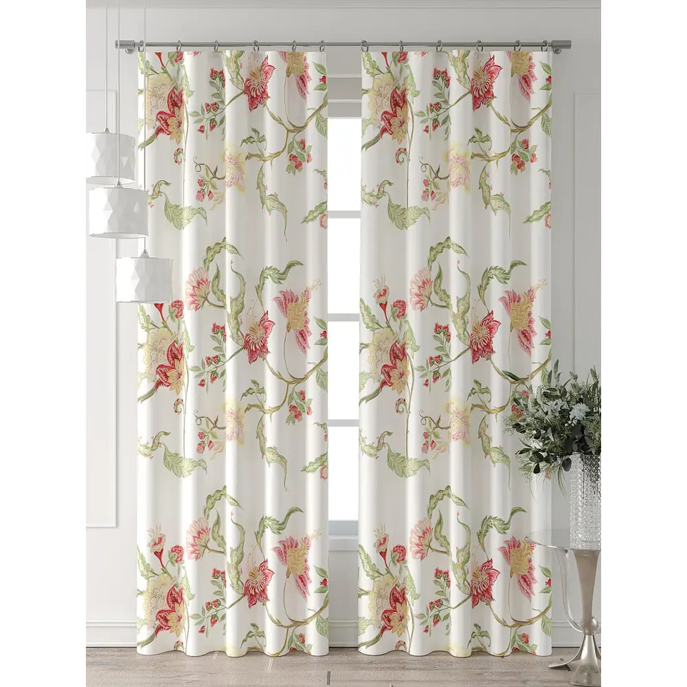 Фото 2 Комплект штор Comfy way Форнерс - 181 - 240 см CW709181240-240 на шторной ленте 240x150 см цвет бежевый Фото 2 Комплект штор Comfy way Форнерс - 181 - 240 см CW709181240-240 на шторной ленте 240x150 см цвет бежевый