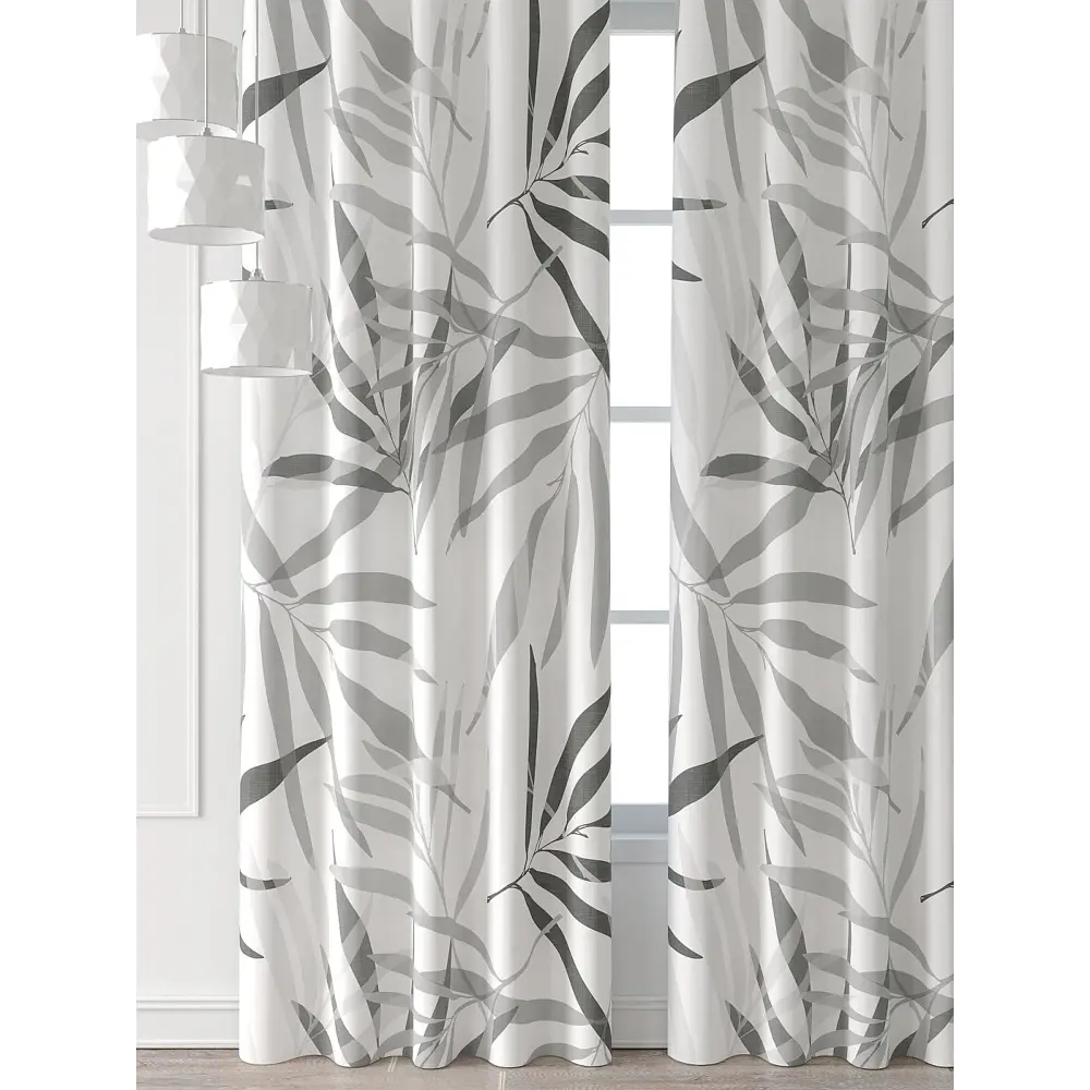 Фото 6 Комплект штор Comfy way Форнерс - 186 - 240 см CW709186240-240 на шторной ленте 240x150 см цвет белый Фото 6 Комплект штор Comfy way Форнерс - 186 - 240 см CW709186240-240 на шторной ленте 240x150 см цвет белый