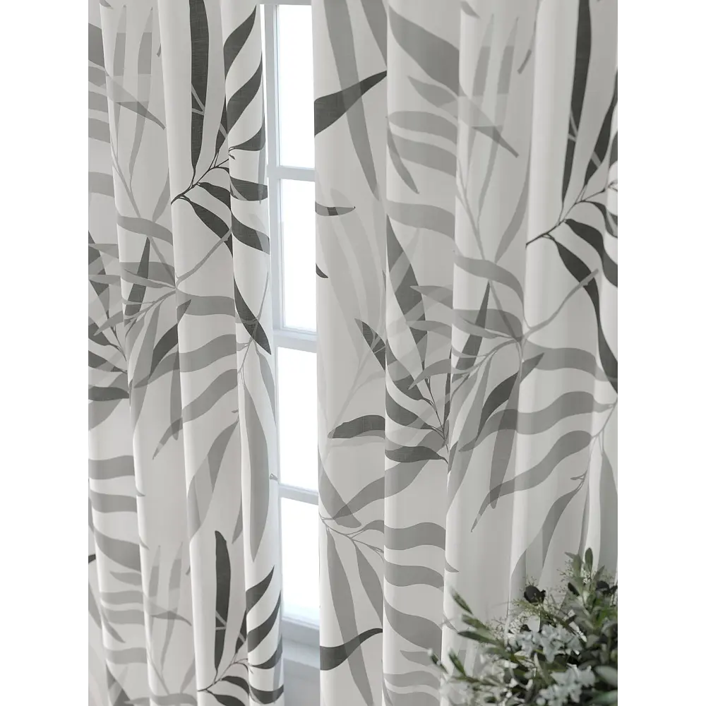 Фото 3 Комплект штор Comfy way Форнерс - 186 - 240 см CW709186240-240 на шторной ленте 240x150 см цвет белый Фото 3 Комплект штор Comfy way Форнерс - 186 - 240 см CW709186240-240 на шторной ленте 240x150 см цвет белый