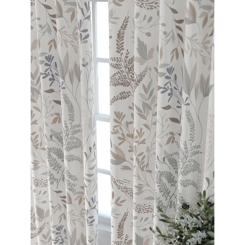 Фото 3 Комплект штор Comfy way Форнерс - 199 - 240 см CW709199240-240 на шторной ленте 240x150 см цвет белый Фото 3 Комплект штор Comfy way Форнерс - 199 - 240 см CW709199240-240 на шторной ленте 240x150 см цвет белый