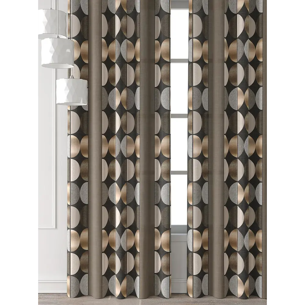 Фото 6 Комплект штор Comfy way Форнерс - 206 - 240 см CW709206240-240 на шторной ленте 240x150 см цвет бежевый Фото 6 Комплект штор Comfy way Форнерс - 206 - 240 см CW709206240-240 на шторной ленте 240x150 см цвет бежевый