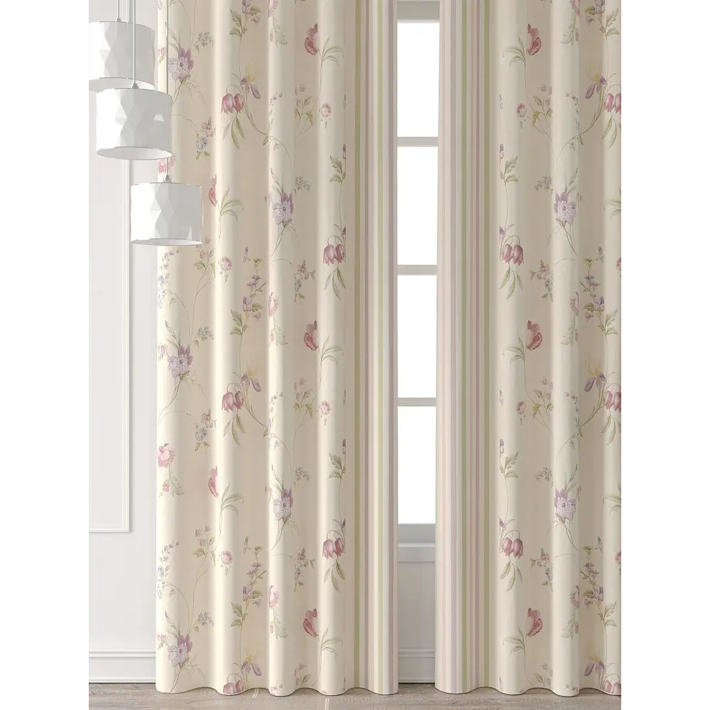 Фото 6 Комплект штор Comfy way Форнерс - 211 - 240 см CW709211240-240 на шторной ленте 240x150 см цвет бежевый Фото 6 Комплект штор Comfy way Форнерс - 211 - 240 см CW709211240-240 на шторной ленте 240x150 см цвет бежевый