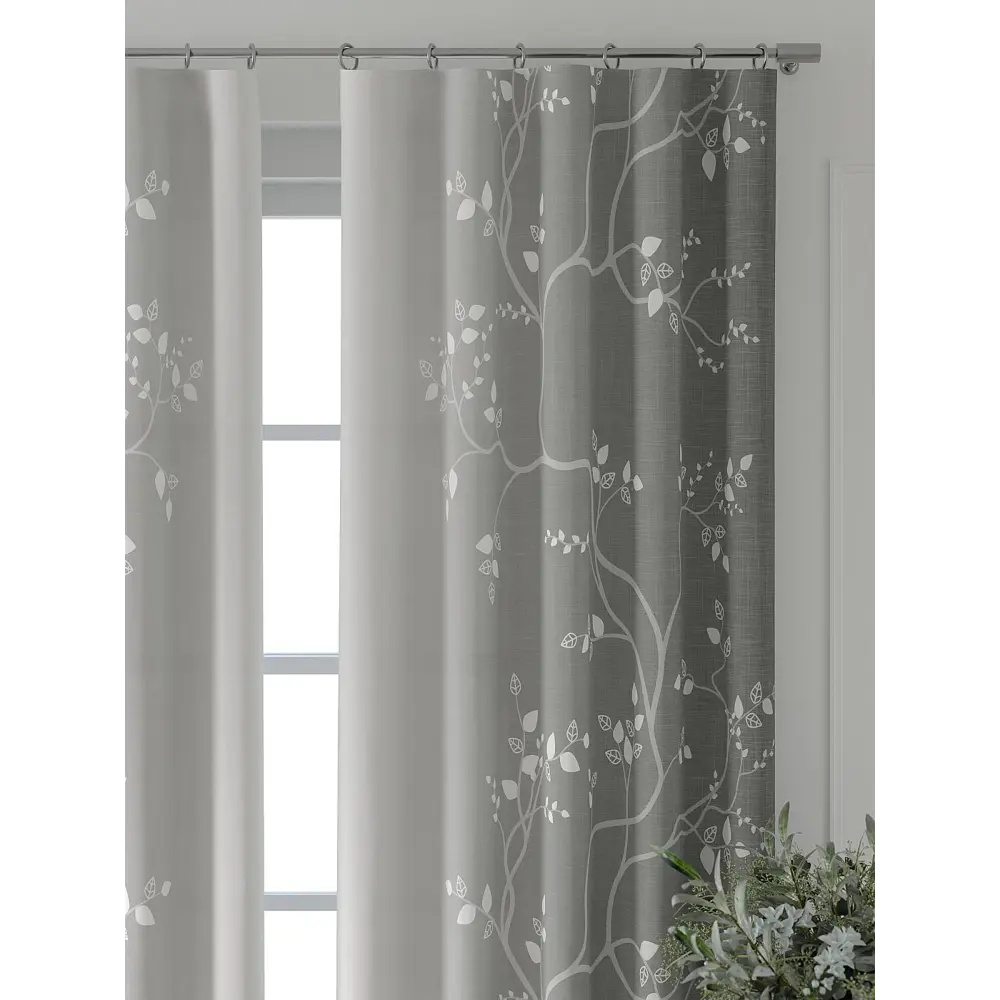Фото 5 Комплект штор Comfy way Форнерс - 161 - 240 см CW709161240-240 на шторной ленте 240x150 см цвет серый Фото 5 Комплект штор Comfy way Форнерс - 161 - 240 см CW709161240-240 на шторной ленте 240x150 см цвет серый