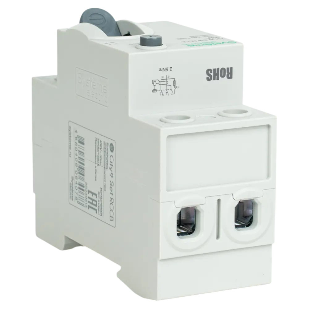 Фото 3 Дифференциальный автомат Systeme Electric City9 Set C9R70225 2P 25 А 10мА 6кА A Фото 3 Дифференциальный автомат Systeme Electric City9 Set C9R70225 2P 25 А 10мА 6кА A