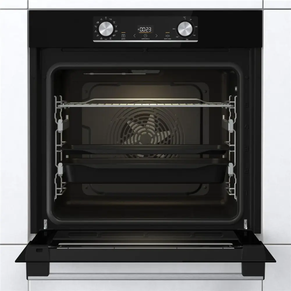 Фото 5 Встраиваемый духовой шкаф Gorenje BO3CO4C01-8 59.5х59.5х56.4 см цвет черный Фото 5 Встраиваемый духовой шкаф Gorenje BO3CO4C01-8 59.5х59.5х56.4 см цвет черный