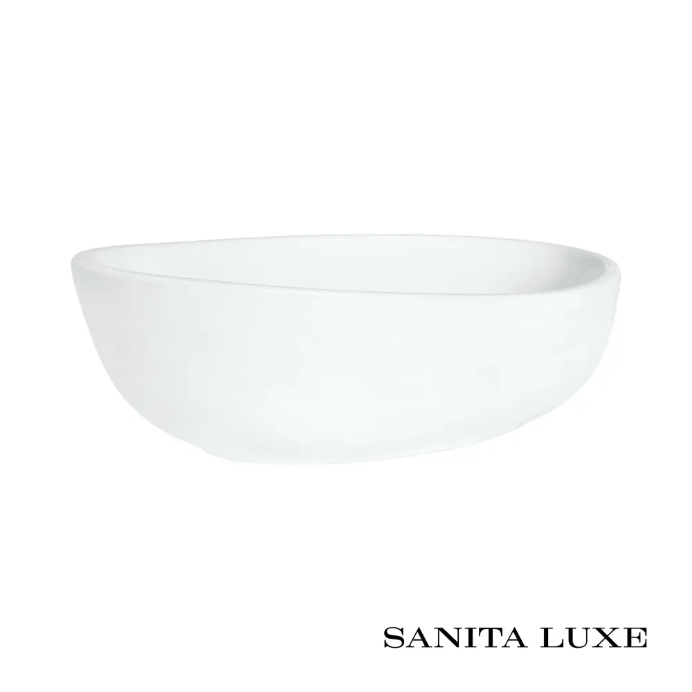Фото 7 Раковина Sanita Luxe Ringo Cut 54 см, цвет белый Фото 7 Раковина Sanita Luxe Ringo Cut 54 см, цвет белый