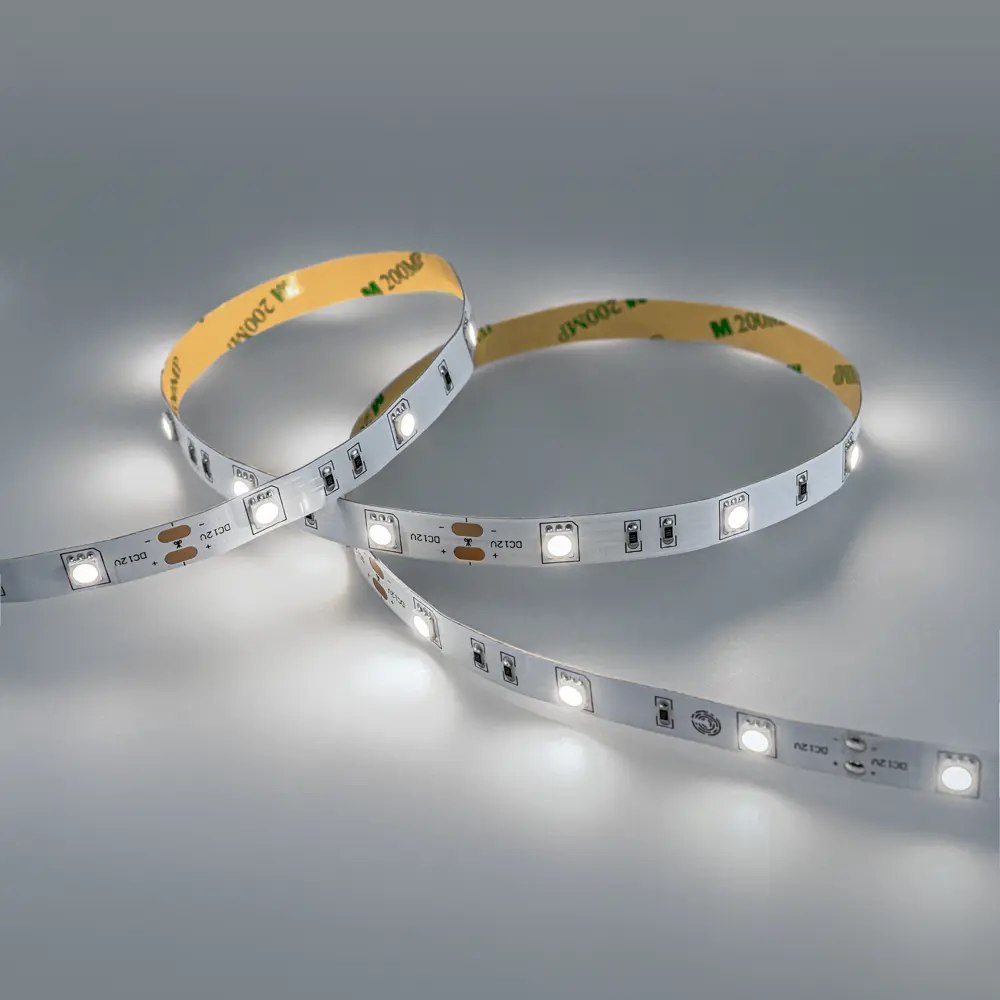 Фото Светодиодная лента Eleganz Lux 5050 30 LED (7.2W/M) 12V холодная 6000К IP20, 5м Фото Светодиодная лента Eleganz Lux 5050 30 LED (7.2W/M) 12V холодная 6000К IP20, 5м