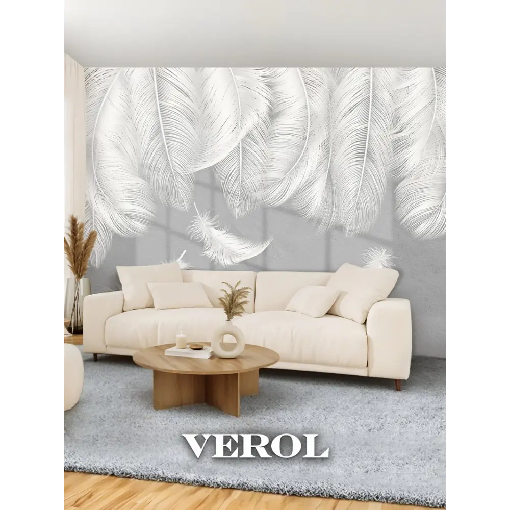 Фото 3 Фотообои флизелиновые 3D Verol 400x283см Перья 3D Фото 3 Фотообои флизелиновые 3D Verol 400x283см Перья 3D
