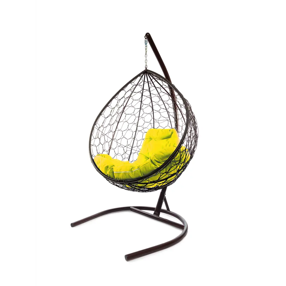 Фото Кресло подвесное M-group 11020211 Капля 1-х местные до 120 кг коричневый