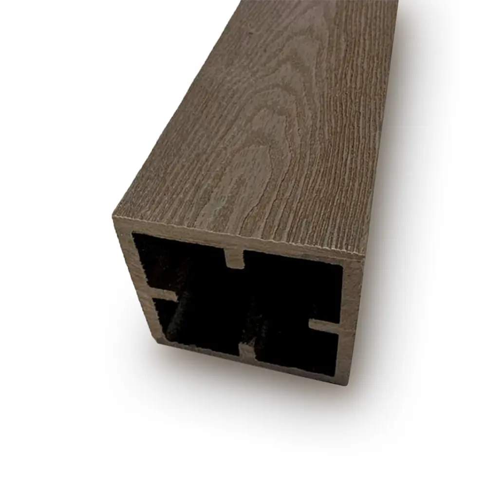 Фото Столб ДПК Groentec 120x120x3000 мм цвет венге Фото Столб ДПК Groentec 120x120x3000 мм цвет венге