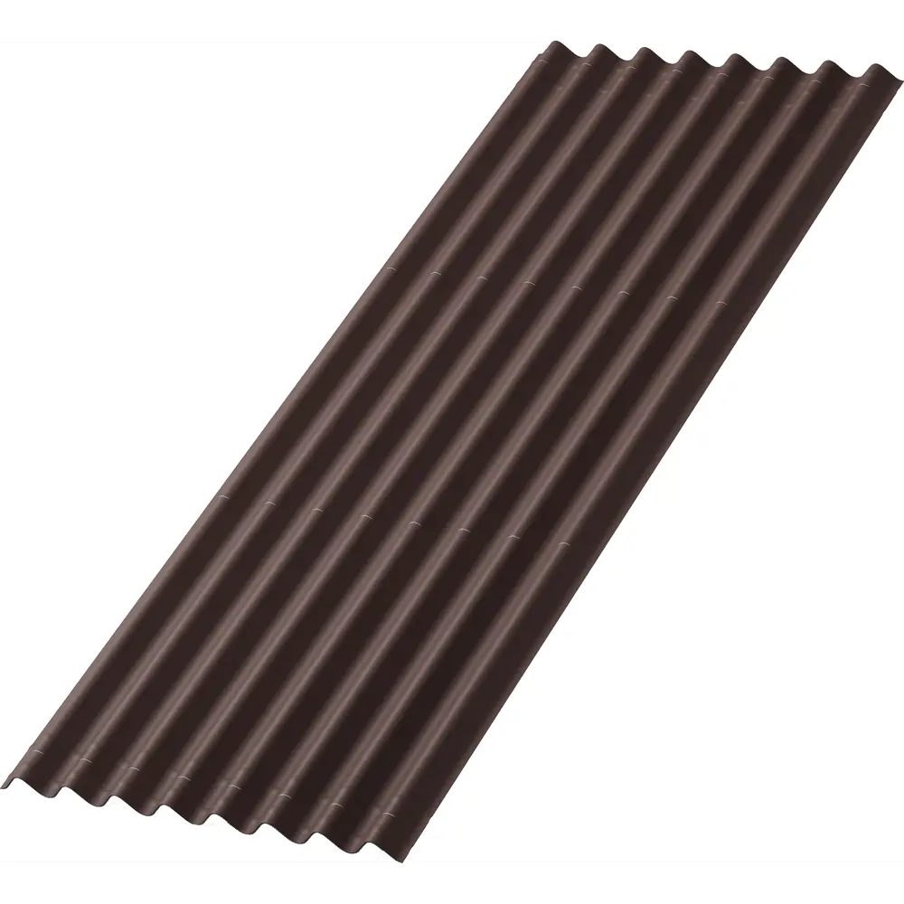 Фото 2 Лист Ондулин Смарт DIY 760x1950 мм коричневый Фото 2 Лист Ондулин Смарт DIY 760x1950 мм коричневый
