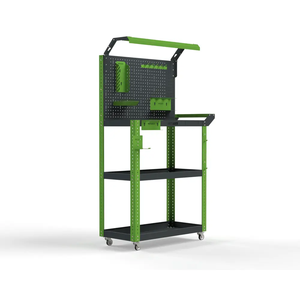 Фото Тележка инструментальная Metalex Тип 5 118490 950x400x800 мм Фото Тележка инструментальная Metalex Тип 5 118490 950x400x800 мм