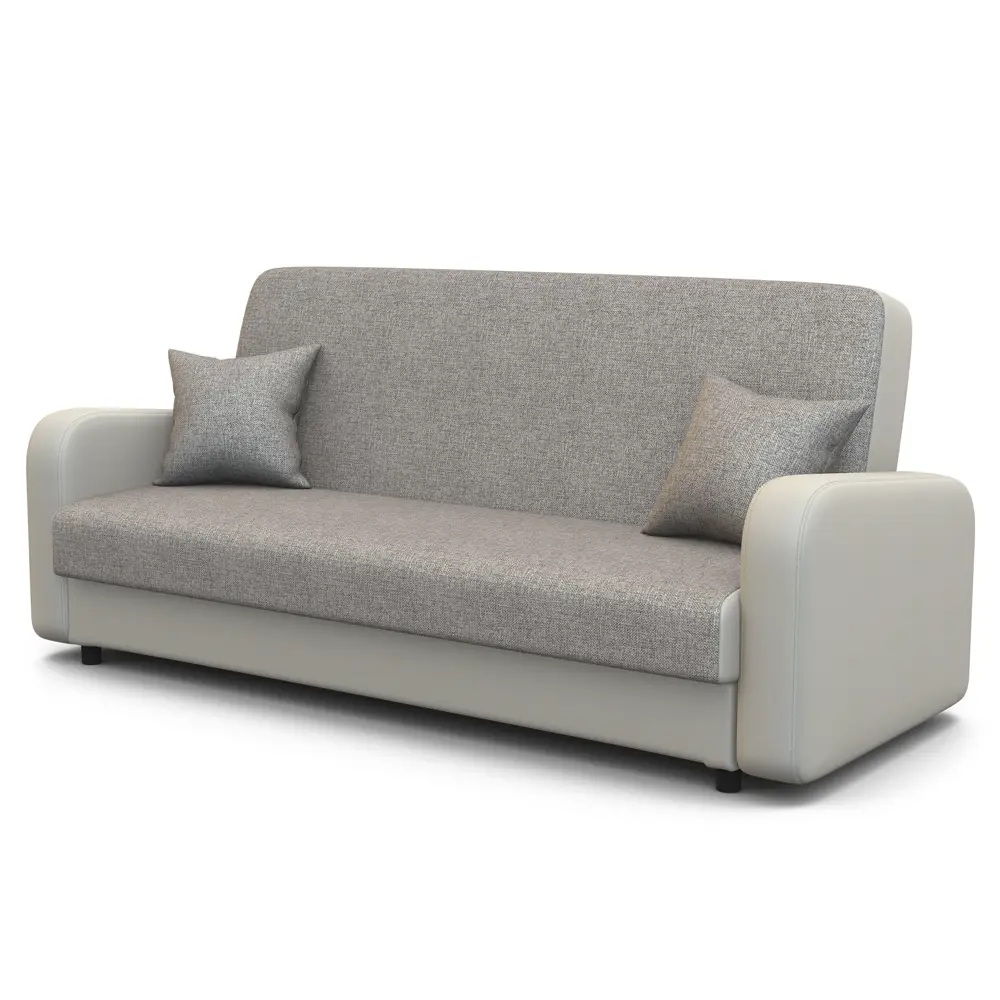 Фото 3 Диван раскладной Гамма Мелодия 140 215x100x100 см рогожка цвет белый/светло-серый Фото 3 Диван раскладной Гамма Мелодия 140 215x100x100 см рогожка цвет белый/светло-серый