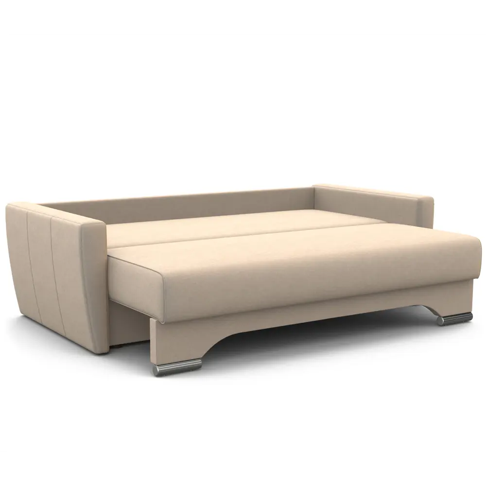 Фото 5 Диван раскладной Гамма Опера 130 216x70x95 см велюр цвет бежевый Фото 5 Диван раскладной Гамма Опера 130 216x70x95 см велюр цвет бежевый