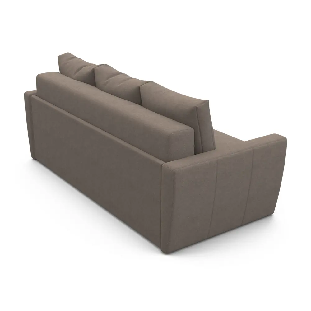 Фото 7 Диван раскладной Гамма Опера 130 216x70x95 см велюр цвет светло-коричневый Фото 7 Диван раскладной Гамма Опера 130 216x70x95 см велюр цвет светло-коричневый