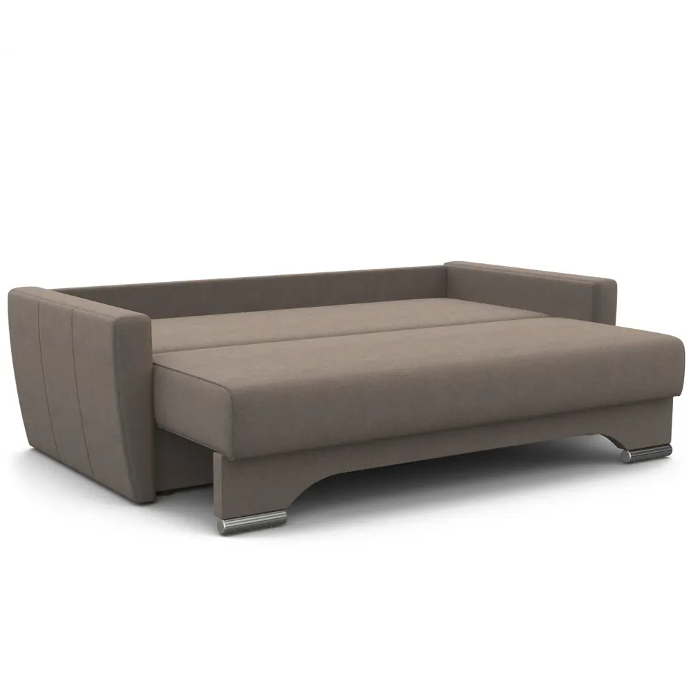 Фото 5 Диван раскладной Гамма Опера 130 216x70x95 см велюр цвет светло-коричневый Фото 5 Диван раскладной Гамма Опера 130 216x70x95 см велюр цвет светло-коричневый