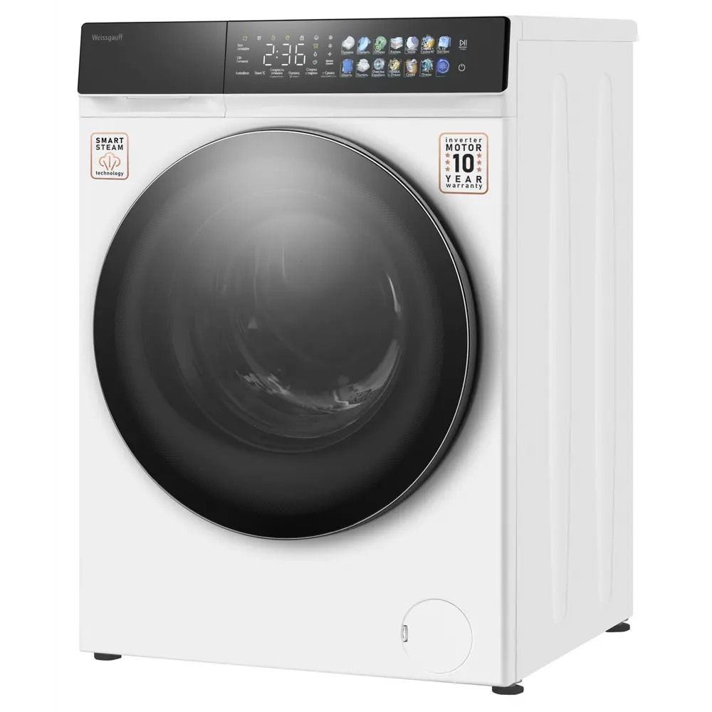 Фото 4 Стиральная машина Weissgauff Wmd 995 autodose inverter touch 60x84x54.5 см 11 кг цвет белый Фото 4 Стиральная машина Weissgauff Wmd 995 autodose inverter touch 60x84x54.5 см 11 кг цвет белый