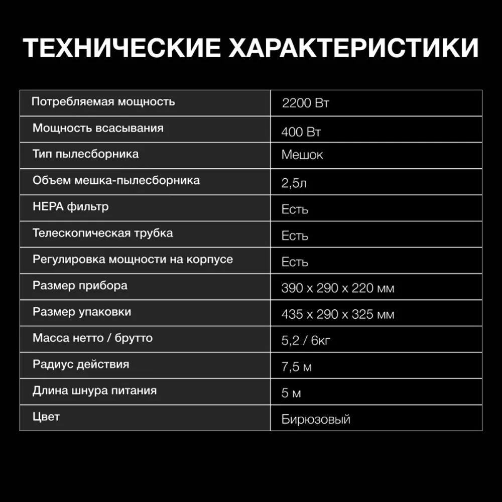 Фото 5 Пылесос с контейнером Hyundai Hyv-b4990 2220 Вт цвет синий Фото 5 Пылесос с контейнером Hyundai Hyv-b4990 2220 Вт цвет синий