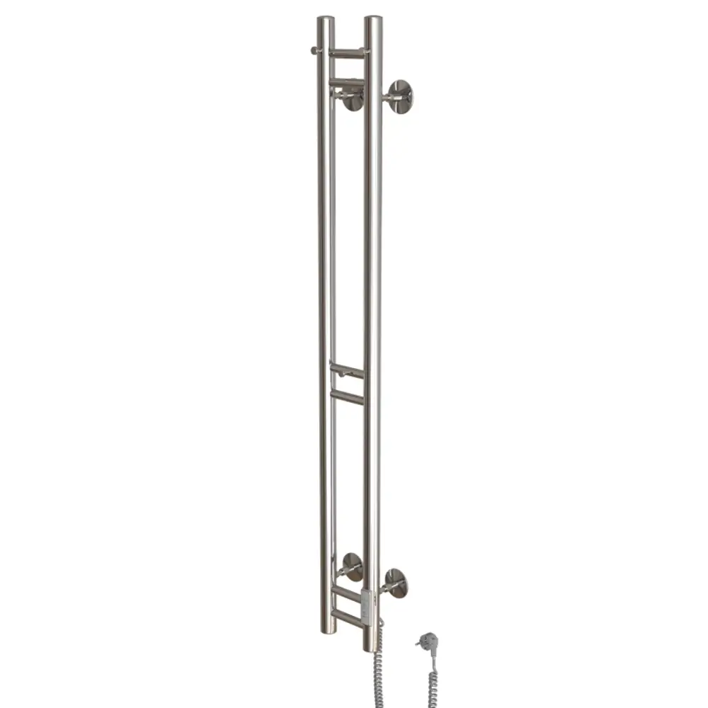 Фото Полотенцесушитель электрический Mixline 155x1200 мм 103 Вт с терморегулятором прямой цвет хром Фото Полотенцесушитель электрический Mixline 155x1200 мм 103 Вт с терморегулятором прямой цвет хром